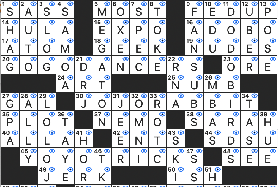 the face of change nyt crossword