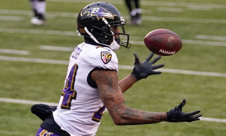 report: ravens cb marcus peters has torn acl